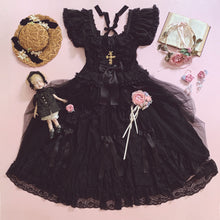 Load image into Gallery viewer, ‘For Valentine’ Rococo Style Lace Gown One-piece