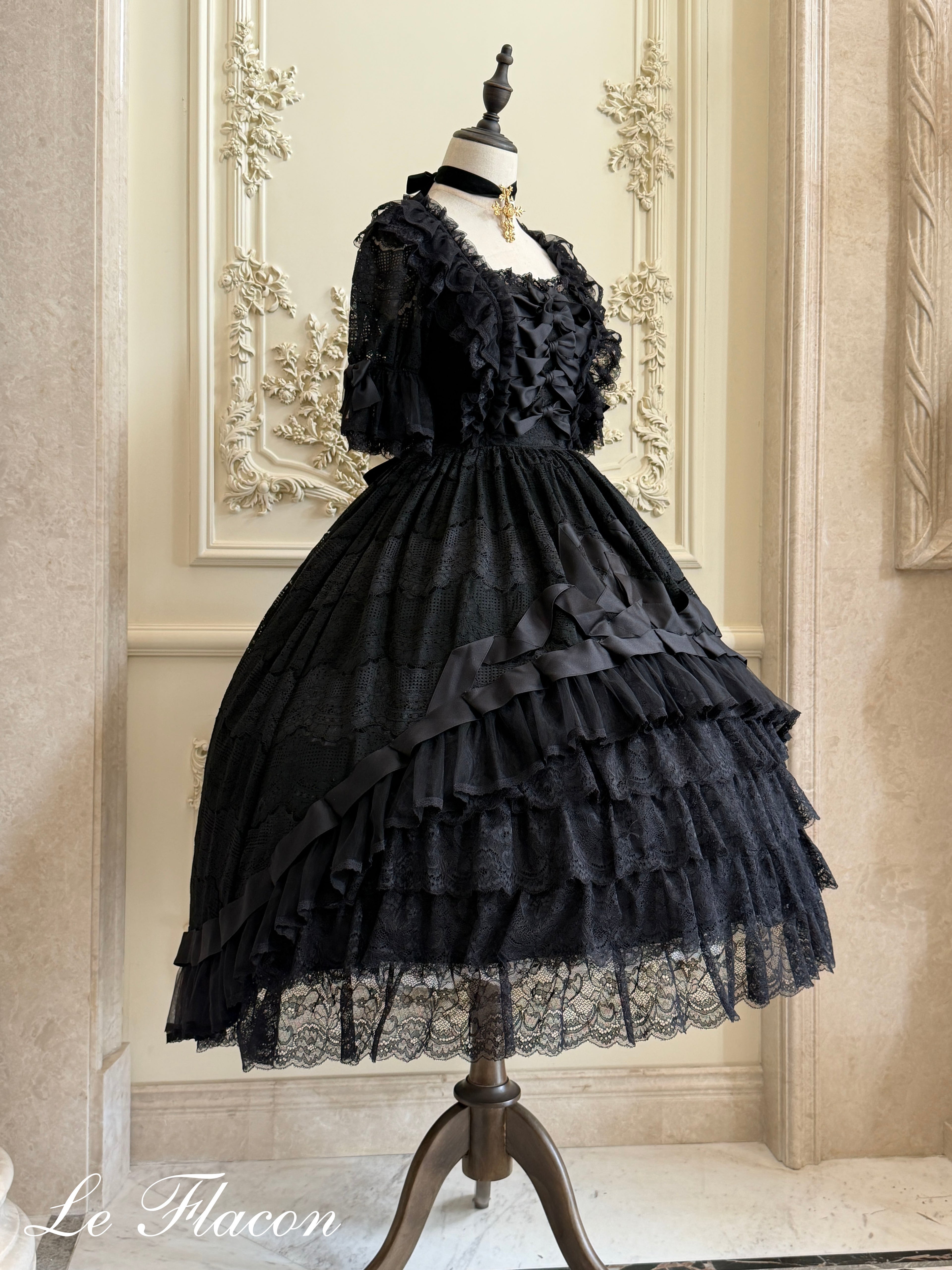 For Valentine III Rococo Style Lace Gown One-piece