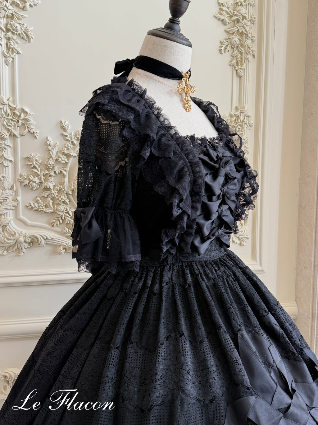 For Valentine III Rococo Style Lace Gown One-piece