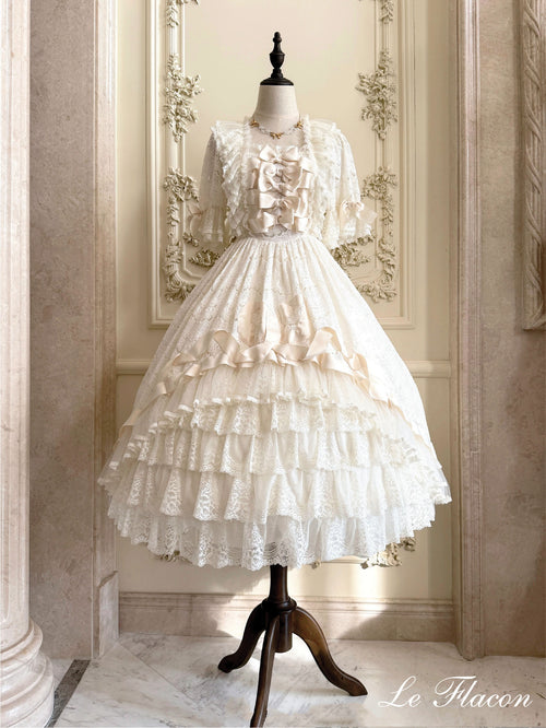 For Valentine III Rococo Style Lace Gown One-piece