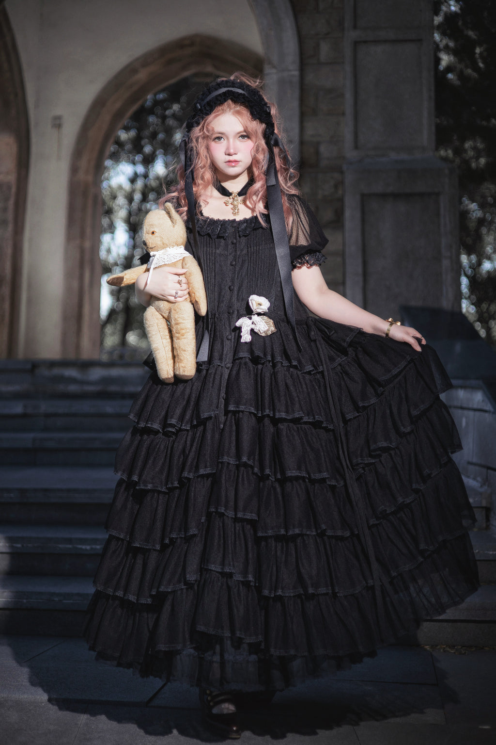 [Pre-order] Lingering Reverie Ruffle One-piece