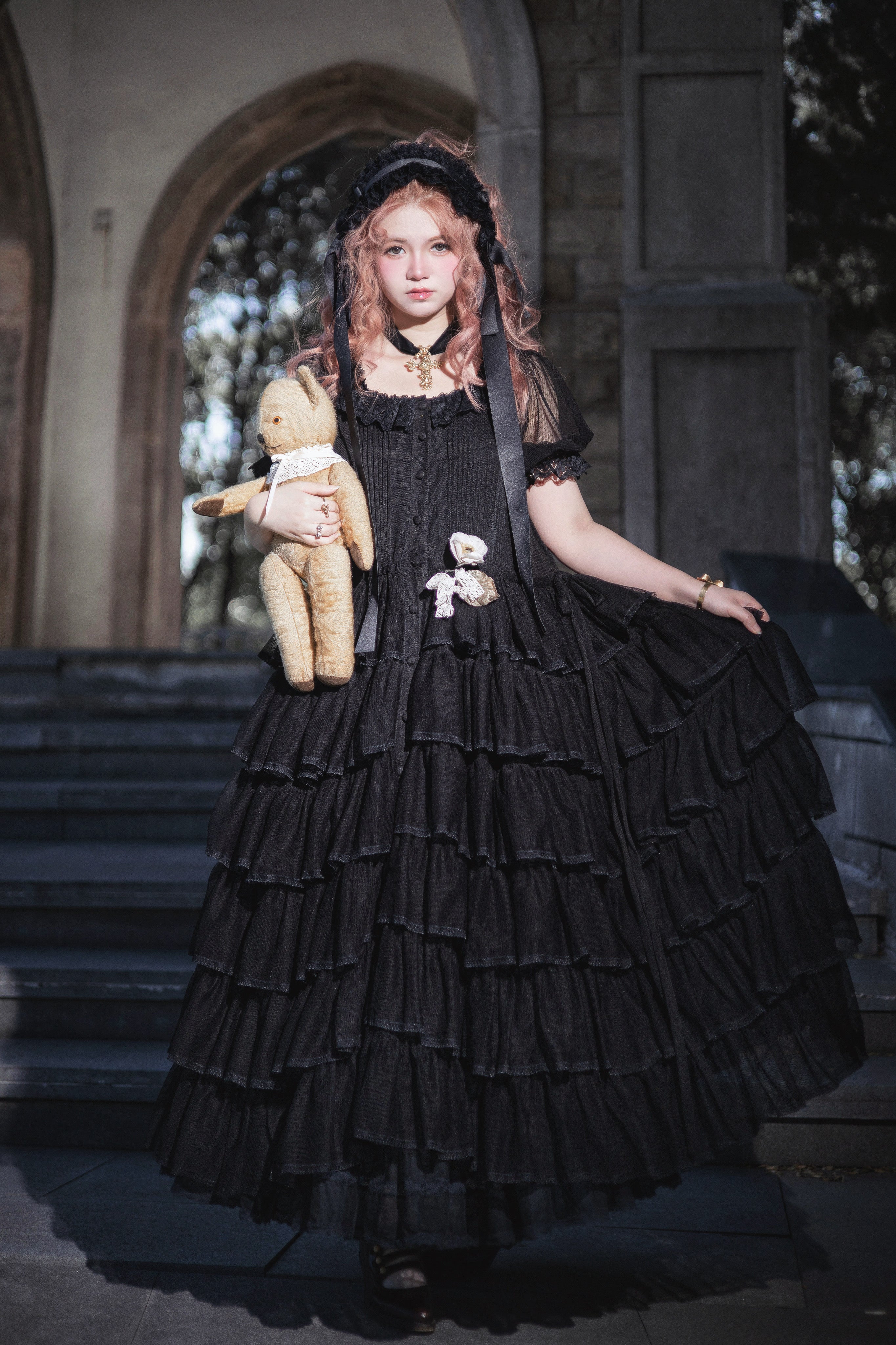 [Pre-order] Lingering Reverie Ruffle One-piece