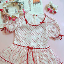 Load image into Gallery viewer, [In Stock] &#39;Summer Lovers&#39; Vintage-inspired Red Dot One-piece
