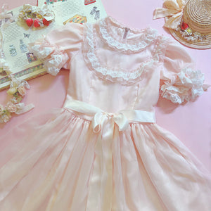 [In Stock] 'Summer Lovers' Vintage-inspired Organza One-piece
