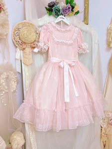 [In Stock] 'Summer Lovers' Vintage-inspired Organza One-piece