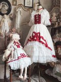 For Valentine × Shimizu Mari Rococo Style Lace Gown One-piece