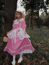 Load image into Gallery viewer, [Le Beau Temps Pre-order] Loire Valley Red Checks Cotton One-piece
