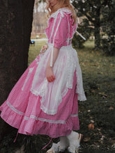 Load image into Gallery viewer, [Le Beau Temps Pre-order] Loire Valley Red Checks Cotton One-piece
