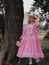 Load image into Gallery viewer, [Le Beau Temps Pre-order] Loire Valley Red Checks Cotton One-piece
