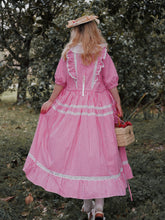 Load image into Gallery viewer, [Le Beau Temps Pre-order] Loire Valley Red Checks Cotton One-piece
