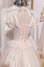 Load image into Gallery viewer, [In Stock] ‘For Valentine’ Rococo Style Lace Gown One-piece
