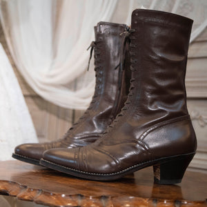 [Kitten's Ankles Pre-order] Edwardian Era Antique-style Boots