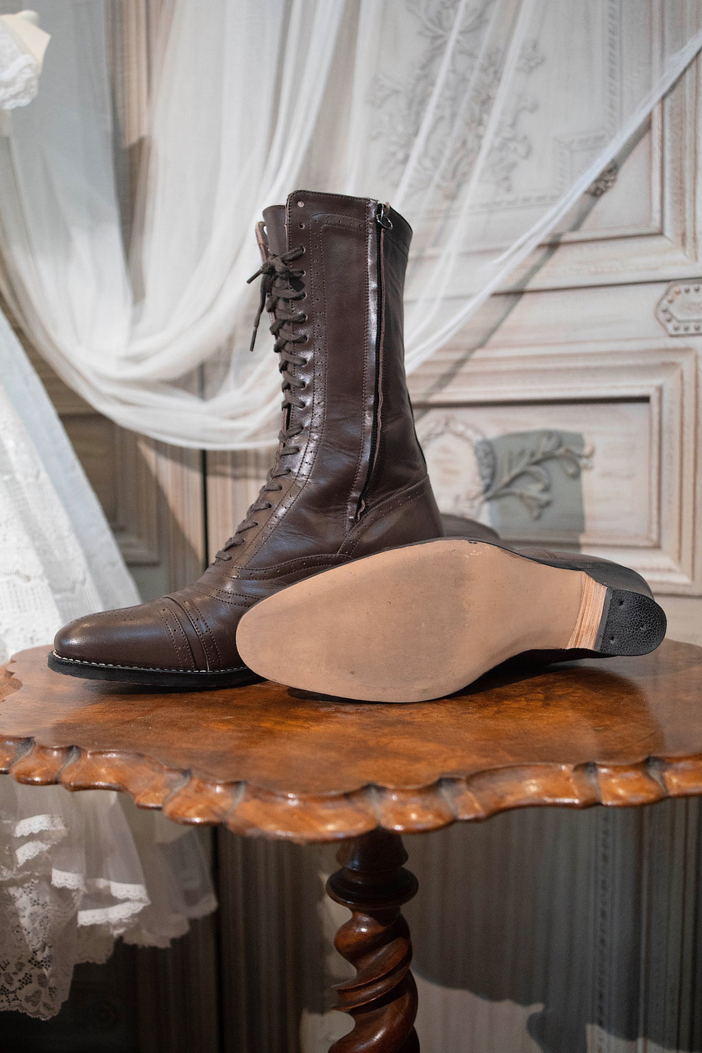 [Pre-order] Edwardian Era Antique-style Boots
