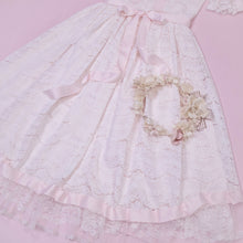 Load image into Gallery viewer, [In stock] ‘For Valentine III’ Rococo Style Lace Gown One-piece
