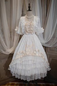 [In stock] ‘For Valentine III’ Rococo Style Lace Gown One-piece