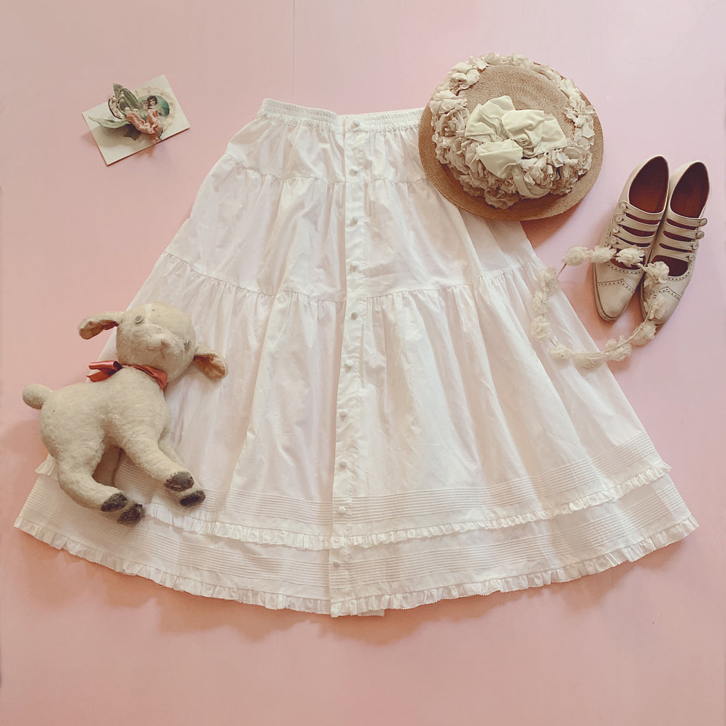 [In Stock] 'the Sleeper' Antique-inspired Kaneko Skirt