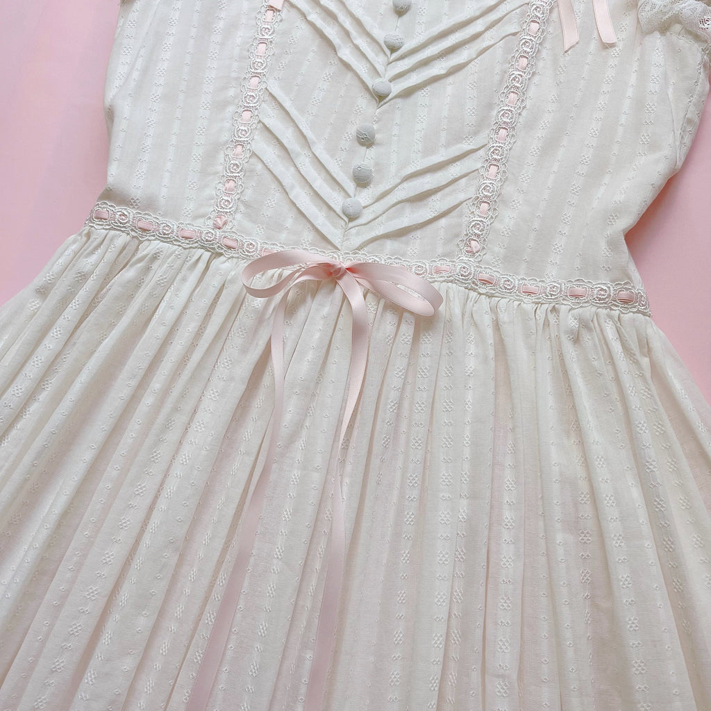 Love in the morning Edwardian-style Cotton Gown