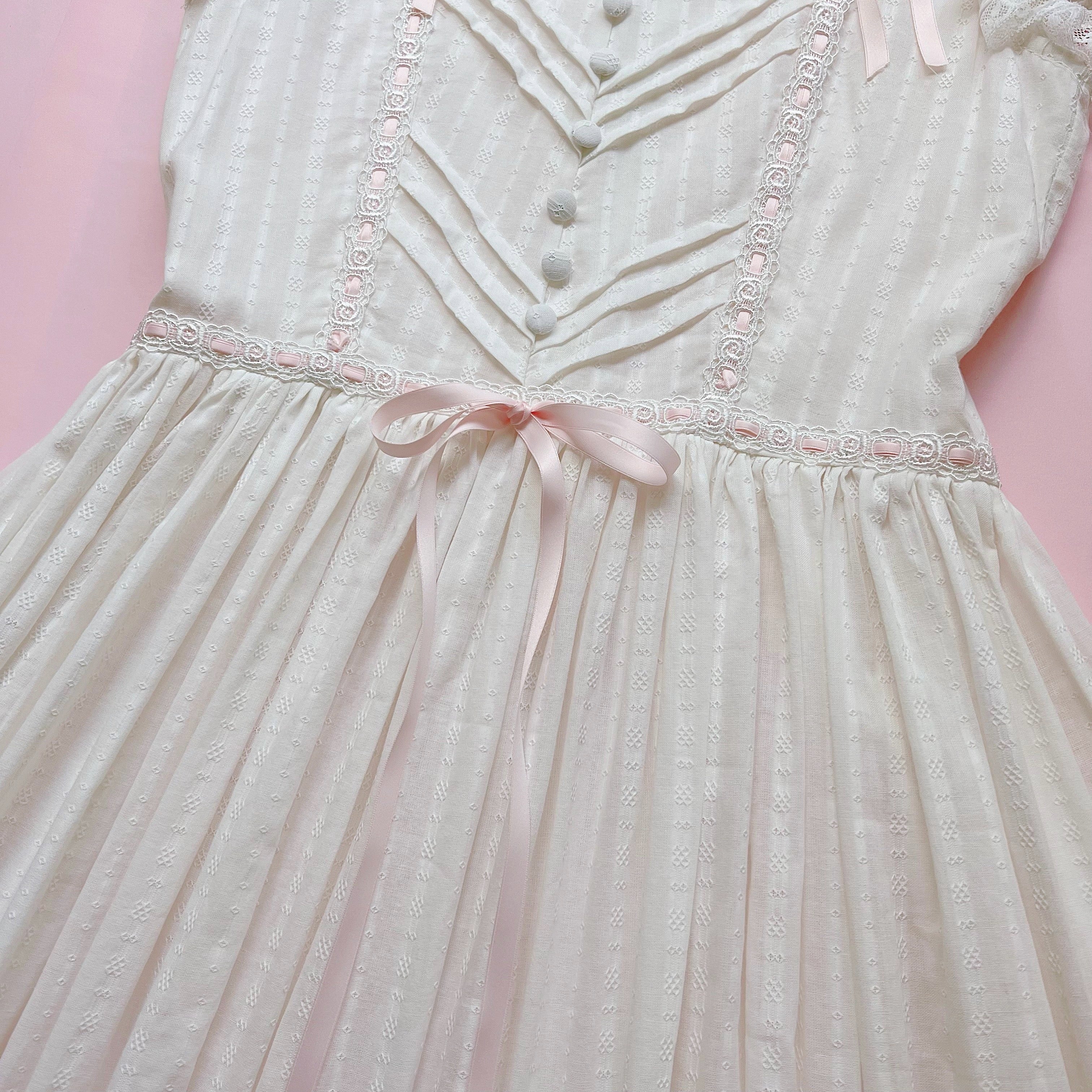 Love in the morning Edwardian-style Cotton Gown