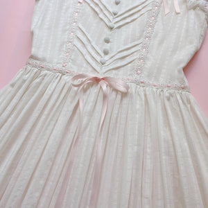 [Pre-order] 'Love in the morning' Edwardian-style Cotton Gown