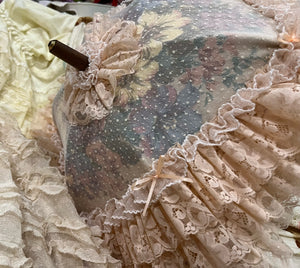 [Fée Suu Pre-order] 'ROSE ANGEL' Handmade Detachable Antique-style Ombrelle