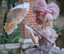 Load image into Gallery viewer, [Fée Suu Pre-order] &#39;ROSE ANGEL&#39; Handmade Detachable Antique-style Ombrelle
