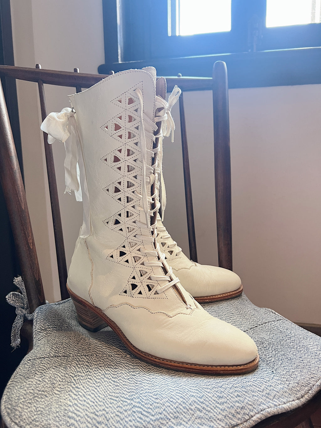 [Pre-order] Une Nuit Blanche Edwardian Era Antique-style Boots [Limited Edition]