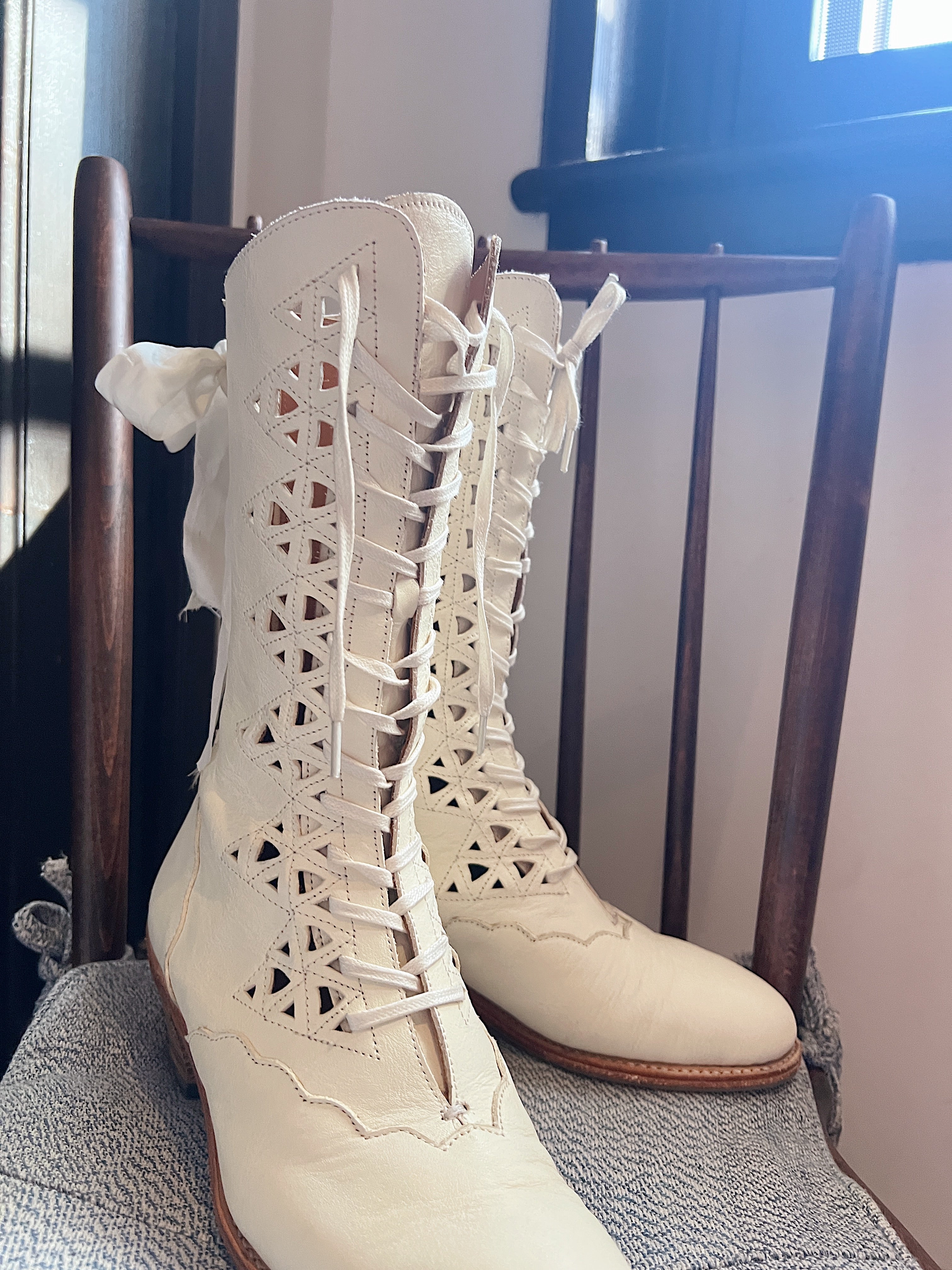 [Pre-order] Une Nuit Blanche Edwardian Era Antique-style Boots [Limited Edition]
