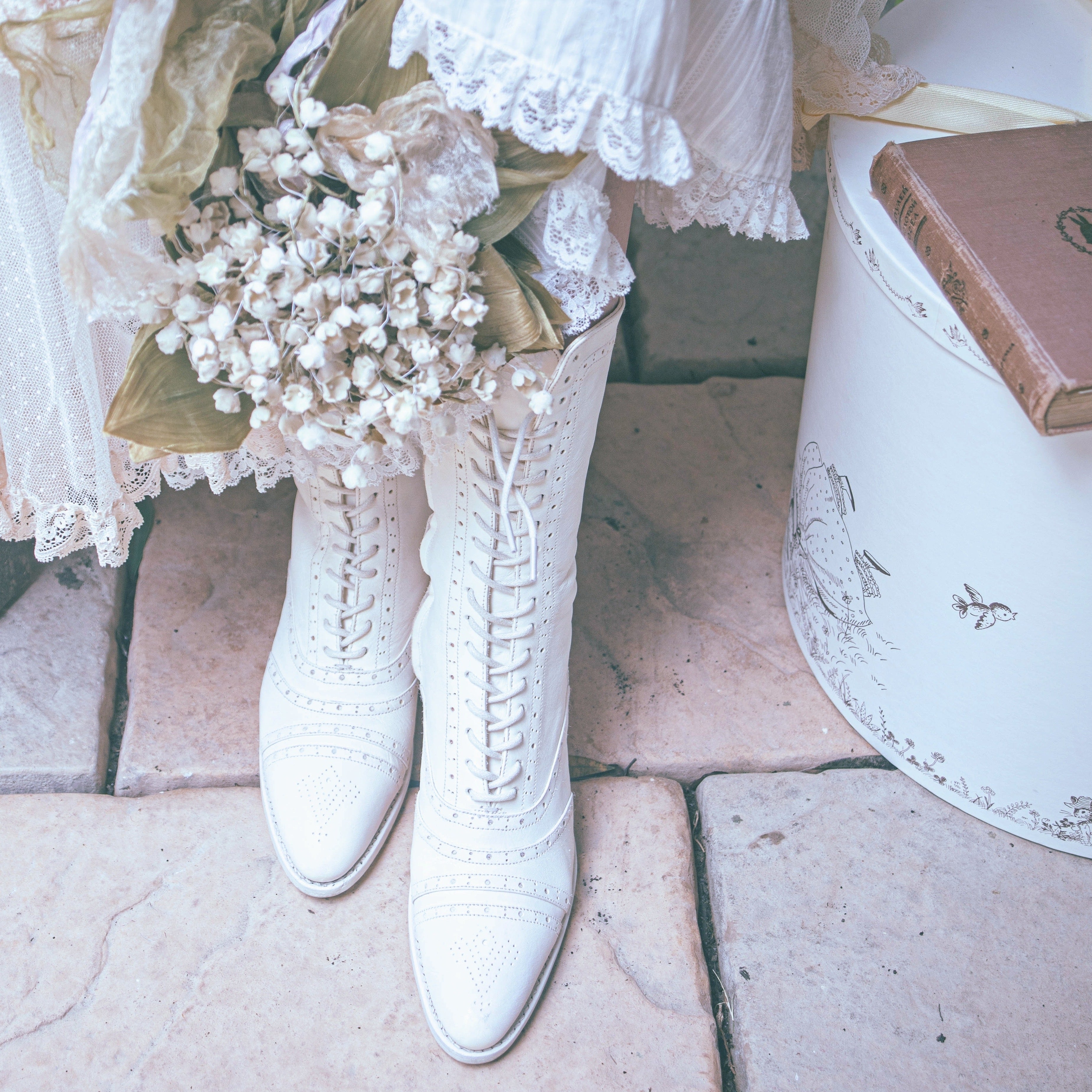 [Pre-order] Edwardian Era Antique-style Boots [Limited Edition]