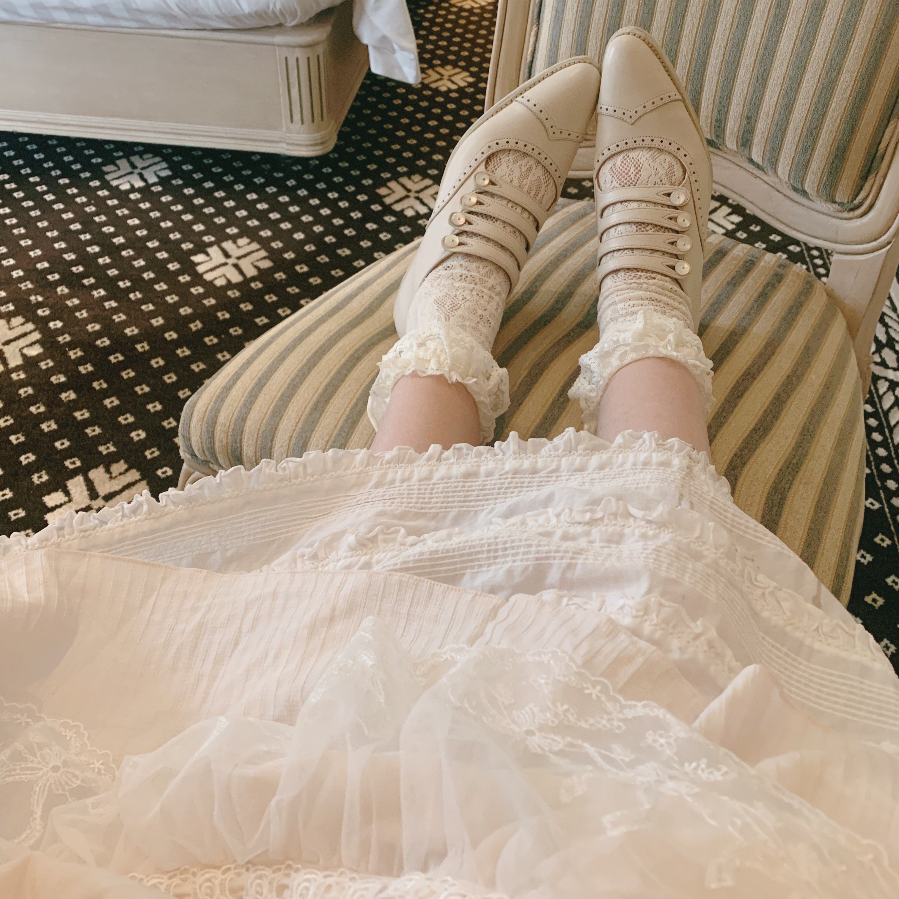 [Pre-order] Edwardian Era Antique-style Mary Jane